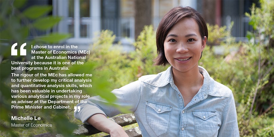 master of environmental and resource economics anu